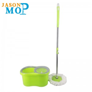Jason Microfiber Spin mop 360 snadný rotující mop kbelík magické podlahy čištění spřádání mop a kbelík