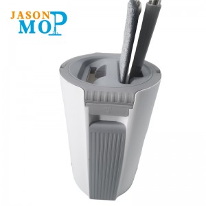 Mikrovláknitý mokrý a suchý 360 mytí plochý mop kbelík pro podlahové čištění magie mop